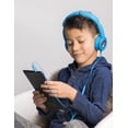 thumbnail image 3 of Audífonos Buddyphones  Alámbricos Explore+ para niños con control de audio seguro color Azul, 3 of 3