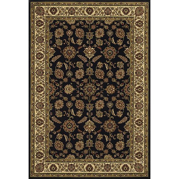 Moretti Wesley Area Rug 271D3 Brown Persian Vines 7' 10" x 11' Rectangle