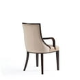 thumbnail image 5 of Manhattan Comfort Fifth 18.5" Faux Leather Dining Armchair in Tan, 5 of 11