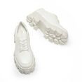 thumbnail image 4 of BURUDANI Women's Platform Oxford Chunky Lace-Up Lug-Sole Comfort Dress Shoes, 4 of 5