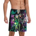thumbnail image 2 of The Owl House Pajama Shorts for Men, Summer Graphic Lounge Pajama Bottoms Soft Sleep Pjs Pants with Drawstring & Pockets, 2 of 8