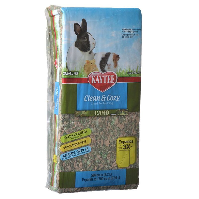 Kaytee Clean & Cozy Camo Small Animal Bedding, 1500 cu in
