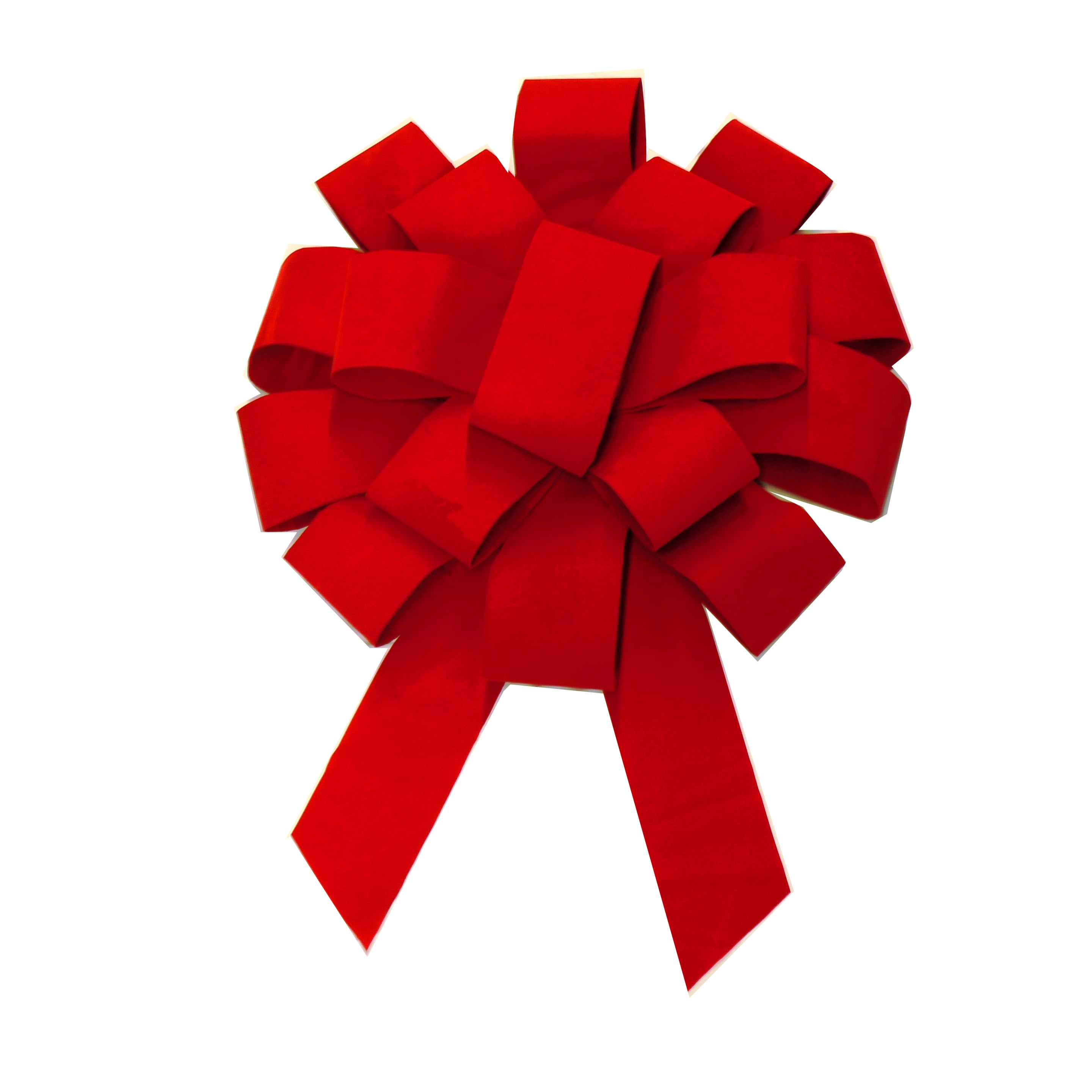 43" RED VELVET CAR BOW Car Lot Decoration