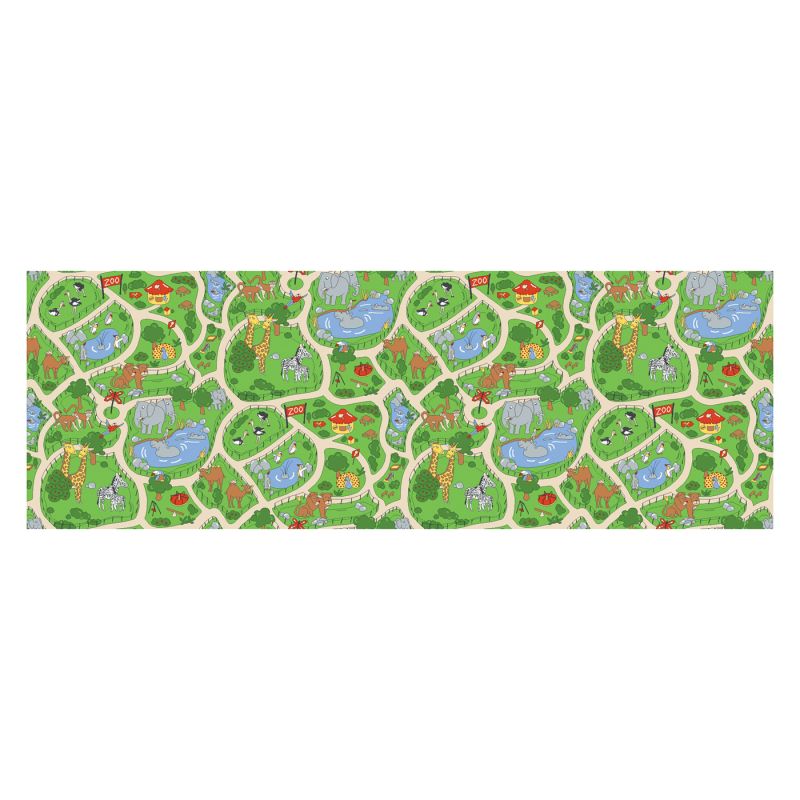 green kids rug