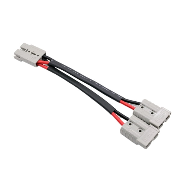 Conector de clavija de 50 amperios Speravity adaptador doble Y Cable de 6mm 2 uds