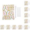 thumbnail image 1 of Billuyoard 10 piezas de estampado de insectos para decoración de pasteles, decoración de fiesta para niñas, manualidades con forma de tipo 6 10Conjunto, 1 of 6