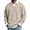 10#Complexion, variant on Men's Retro Long Sleeve Pullover, Fake Two Piece Collar Design With Waffle Fabric, Loose Solid Tone, Outdoor Daily Shirt For Male