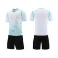 thumbnail image 2 of Karoyedx Boys Gymnastics Outfit Boys Short Sleeve T-Shirt & Casual Shorts Set Summer Everyday Outfit Soft and comfortable 2 Piece M Size,9-10 Years, 2 of 3