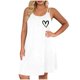 thumbnail image 1 of Camisa de Manga Corta Vestido para las Mujeres Suspender Suelto sin Mangas Vestido de Noche Suave Cómodo Casa Ropa de Dormir, 1 of 6