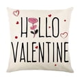thumbnail image 3 of HongHeng Clearance Under $2.00 1 Set of 4 Valentines Day Pillow Covers Valentines Day Decor Valentine Pillows Decorative Throw Pillows Valentines Day Decorations, 3 of 9