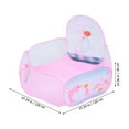 thumbnail image 2 of LOLIPPYY Pattern Kids Ball Pit Pool and Basketball Tent for Indoor and Outdoor Play, Polyester Material, 2 of 5
