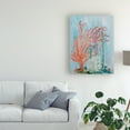 thumbnail image 3 of Trademark Fine Art 'Painterly Coral I' Canvas Art by Olivia Brewington, 3 of 4