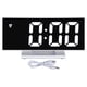 thumbnail image 2 of Reloj Despertador Digital Con Pantalla De Espejo LED, Reloj Despertador Recargable, Carga USB Con Pantalla De Temperatura Para Dormitorio Y Oficina, 2 of 7