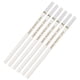 thumbnail image 1 of Juego de 6 lápices de carbón blanco, no tóxicos, respetuosos con el medio ambiente, suaves, medio duros, de alto brillo, color blanco, 1 of 12