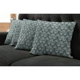 thumbnail image 5 of Ambesonne Vintage Throw Pillow Cover 4 Pack, Victorian Leaf Pattern, 20", Sage Green Dark Blue, 5 of 5