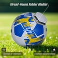thumbnail image 4 of (6 pack) Vizari Club Soccer Ball for Youth & Adults | Sizes Mini, 3, 4, 5 | Perfect for Training & Matches - MADRID, 3, 4 of 7
