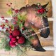 thumbnail image 1 of Cartel de guirnalda de cabeza de caballo de Navidad para colgar en la puerta para suministros para fiestas en la puerta delantera (A) Wdftyju Para estrenar, 1 of 1