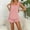 Hot Pink, variant on WCJM 2025 New Women Pajama Sets Under $ 10 Top And Shorts Woman Blending Pajamas（Xl）