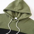 thumbnail image 7 of Men's Fleece Hooded Sweatshirt Long Sleeve Pullover with Kangaroo Pocket Casual Workout Gym Comfortable Top, 7 of 7