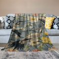 thumbnail image 2 of Orinice Flowers Birds Vintage Warm Lightweight Blanket Soft Fleece Throw Blanket for Living Rooms Sofa Decor All Seasons - Long-lasting and Soft Blanket 40x50in, 2 of 6