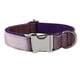thumbnail image 3 of Pet Dog Collar and Leash, Velvet Dog Collar and Leash, Soft and Comfortable, Adjustable Collars for Dogs Dark Purple Pink Velvet Dog Collar Double Kno, 3 of 5
