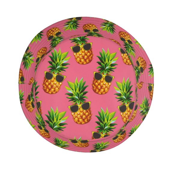 Yuanlong Unisex Bucket Hat Full Print Summer Sun Hat Travel Outdoor Beach Vacation Daily Wear Hat
