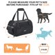 thumbnail image 2 of Transportadora blanda plegable para mascotas JESPET 48x25x33 cm, 2 of 7