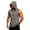 Light Gray, variant on Tactical Camo & Striped Sleeveless Hooded Tank Top for Men, Muscle Fit Pullover Gym Vest - Quick-Dry Athletic Shirt with Pocket for Bodybuilding & Summer Training Camouflage S