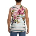 thumbnail image 4 of Disketp Bird And Floral Sleeveless Tshirts For Men, Muscle Shirts For Men Dry Fit Tank Top-Xx-Large, 4 of 8