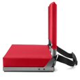 thumbnail image 3 of Cascade Mountain Tech Ultra-Padded Stadium Seat for Bleachers, Red, 3 of 4