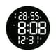 thumbnail image 1 of Reloj Led Digital Reloj Despertador Conciso Redondo Multifuncional Reloj Eléctrico Ajustable seitruly HA024908-01, 1 of 5