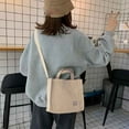 thumbnail image 2 of Crossbody Tote Bags for Women Medium Corduroy Shoulder Purse Top Handle Travel Satchel Everyday Handbags, 2 of 4