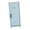 thumbnail image 4 of Mini Locker Girls Lockbox con cerradura y llave Organizador de almacenamiento de escritorio de metal para azul, 4 of 9