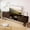 Dark Walnut, variant on Floating TV Stand Wall Mounted, 71" Floating Entertainment Center with Cable Management, TV Stand up to 85 inch TV, Under TV Media Console shelf for Under TV Living Room,Bedroom (Dark Walnut)