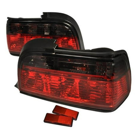 - 3 Series Altezza 2 Door Tail Light for 92 to 98 BMW E36, Red & Smoke - 5 x 16 x 19 in.