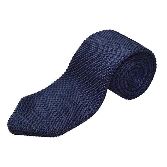 ZheElen Cravate Tricotée Mode Homme Unie Décontractée Tissée Rouge Skinny Affaires Mode Skinny Étroite