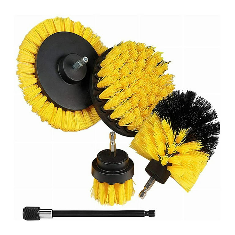 5 Pieces Drill Brushes Power Scrubber Cleaning Electric Nylon