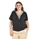 thumbnail image 1 of Blusa de chifon con encaje Roman Fashion Talla Extra 009 Negro 38, 1 of 7