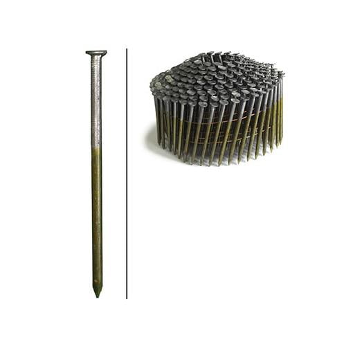 HILLMAN FASTENERS Framing Nails, Wire Coil, Smooth, Brite, 3.25In. x