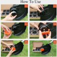 thumbnail image 5 of Hilo (4 cubrecarretes + 4 resortes) Recambio Tapa de carrete para BLACK+DECKER RC-100-P, 5 of 5