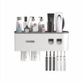 thumbnail image 1 of Dispensador de pasta de dientes con soporte magnético JNN 2 dispensadores 2 vasos, 1 of 3