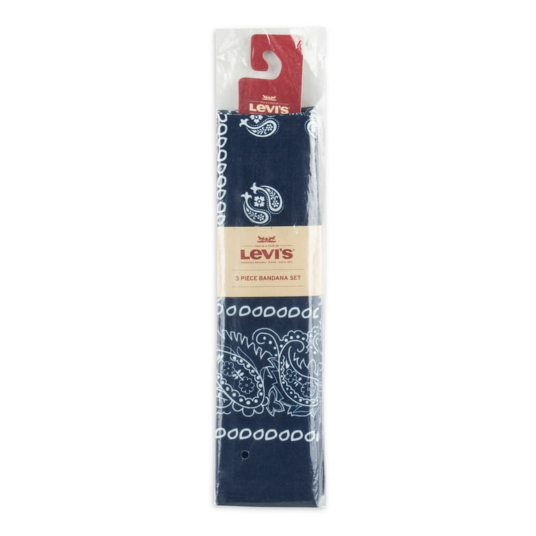 Levi s Men s Classic Paisley Bandana Set Set of 3