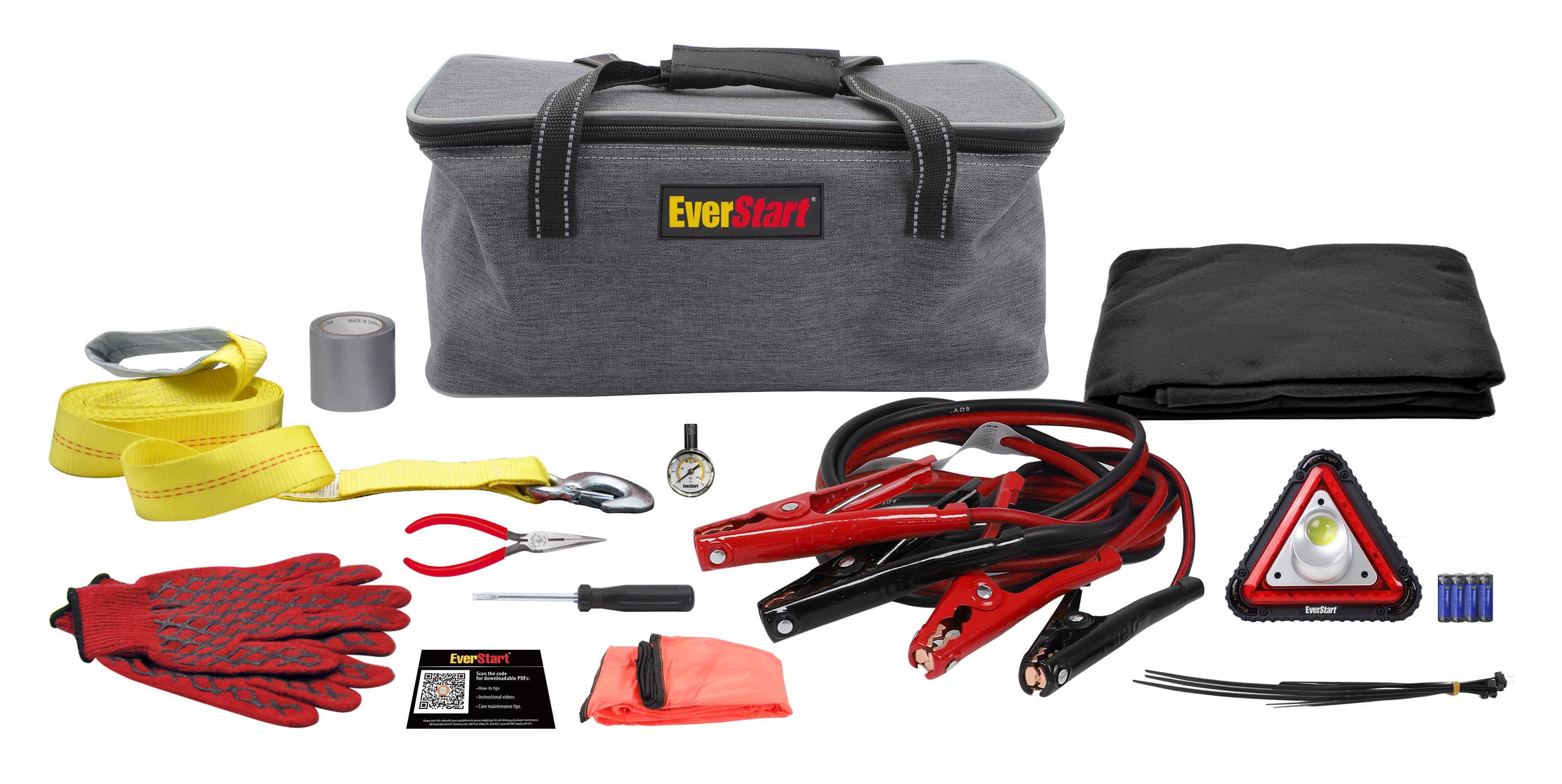 EverStart Emergency Truck Safety Kit for Roadside Emergencies