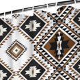 thumbnail image 3 of Waterproof Bohemian Shower Curtain 72x72 Inch Boho Style Polyester Unique Shower Curtain for Bathroom Hotel Home Decor with 12 Plastic Hooks, 3 of 5