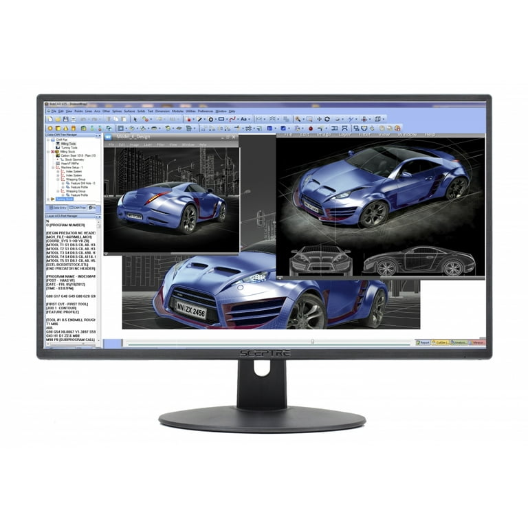 20インチ Sceptre 20 Inch HD+ Monitor - 75Hz Ultra Thin, HDMI, VGA, Built-In