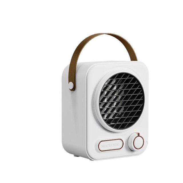 Portable Small Space Heater 1000W Fast Heating Lightweight Desktop Heater Office Home Use ,Ultimate Temperature Control