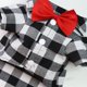thumbnail image 4 of Camisetas de perro con pajarita, clásicas, a cuadros, finas y transpirables, ropa de verano para perros pequeños y grandes, cachorros, gatos, chihuahuas y yorkshire., 4 of 6