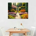thumbnail image 3 of MLJA - Garden at in July, Van Gogh Art Reproduction, Giclee Print Canvas Oversized Wall Art for Home Decor, 3 of 5