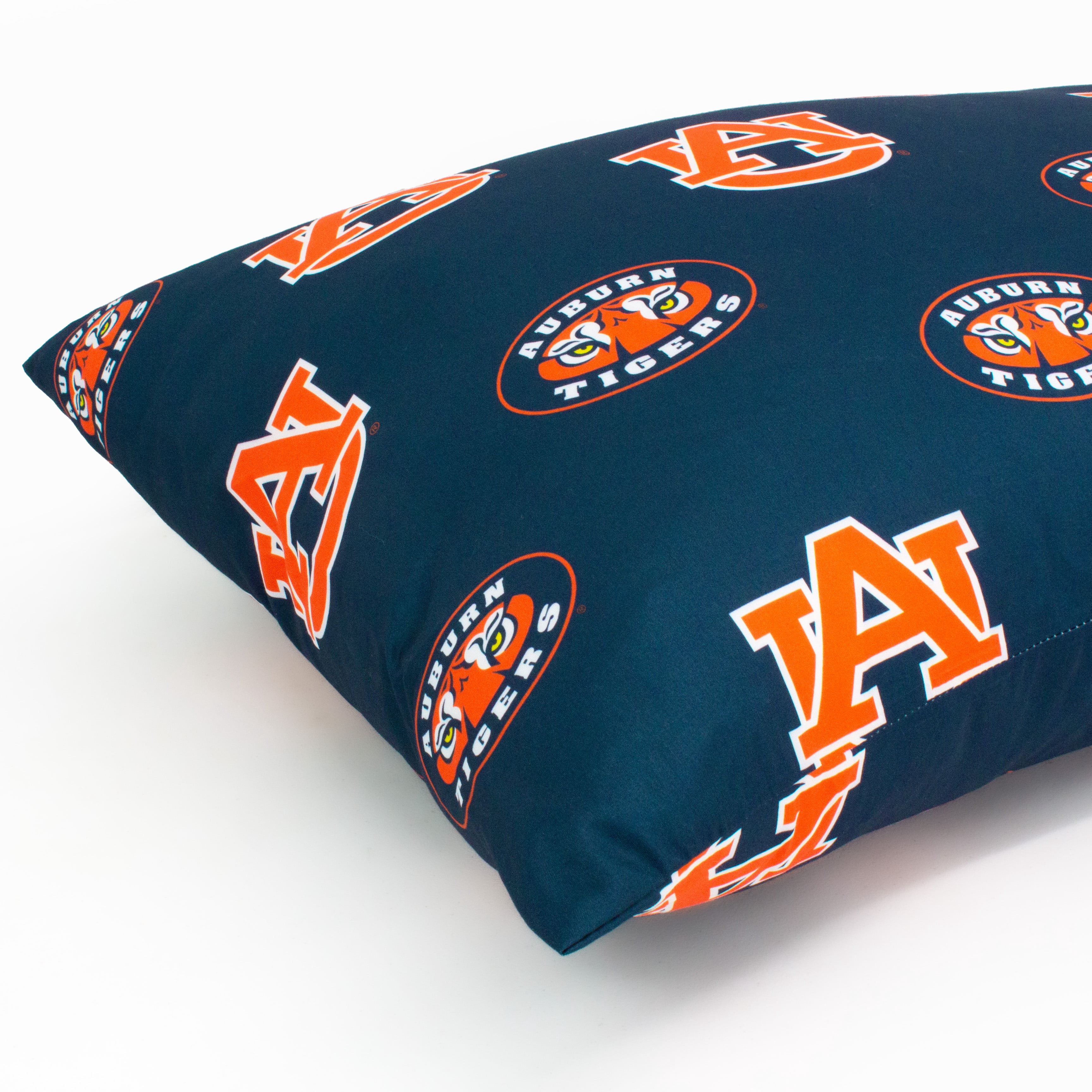 Auburn Tigers Pillowcase Pair, Standard, 20" x 30" (2 Standard Pillowcases)