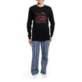 thumbnail image 4 of CafePress - Cicadas Wait Is That A Cicada Entomologist Insects - Women's Long Sleeve Dark Pajamas, 4 of 7